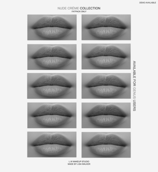 Second Life Marketplace - L.W NUDE CREME (GENUS) DEMO